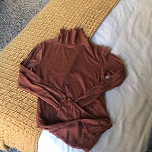 Everlane turtleneck bodysuit